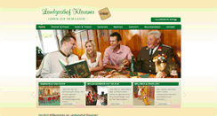 Desktop Screenshot of landgasthof-klausner.at
